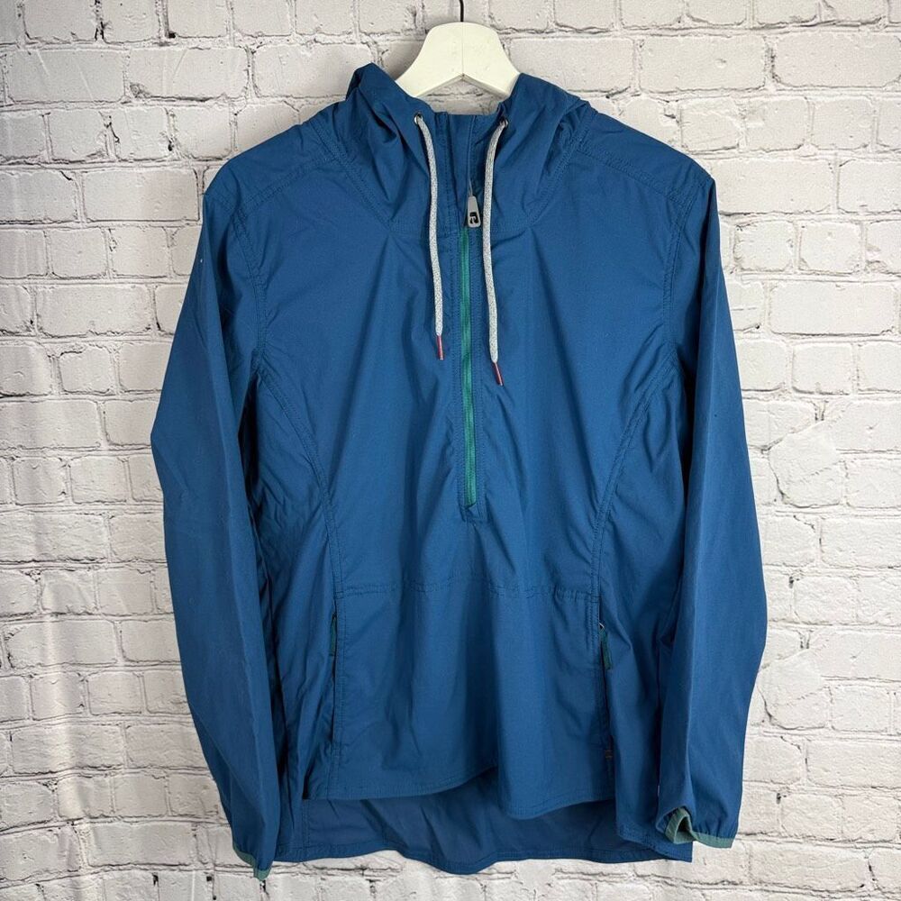 Toad & Co Springdrift Anorak 1/4 Zip Jacket Size M   K